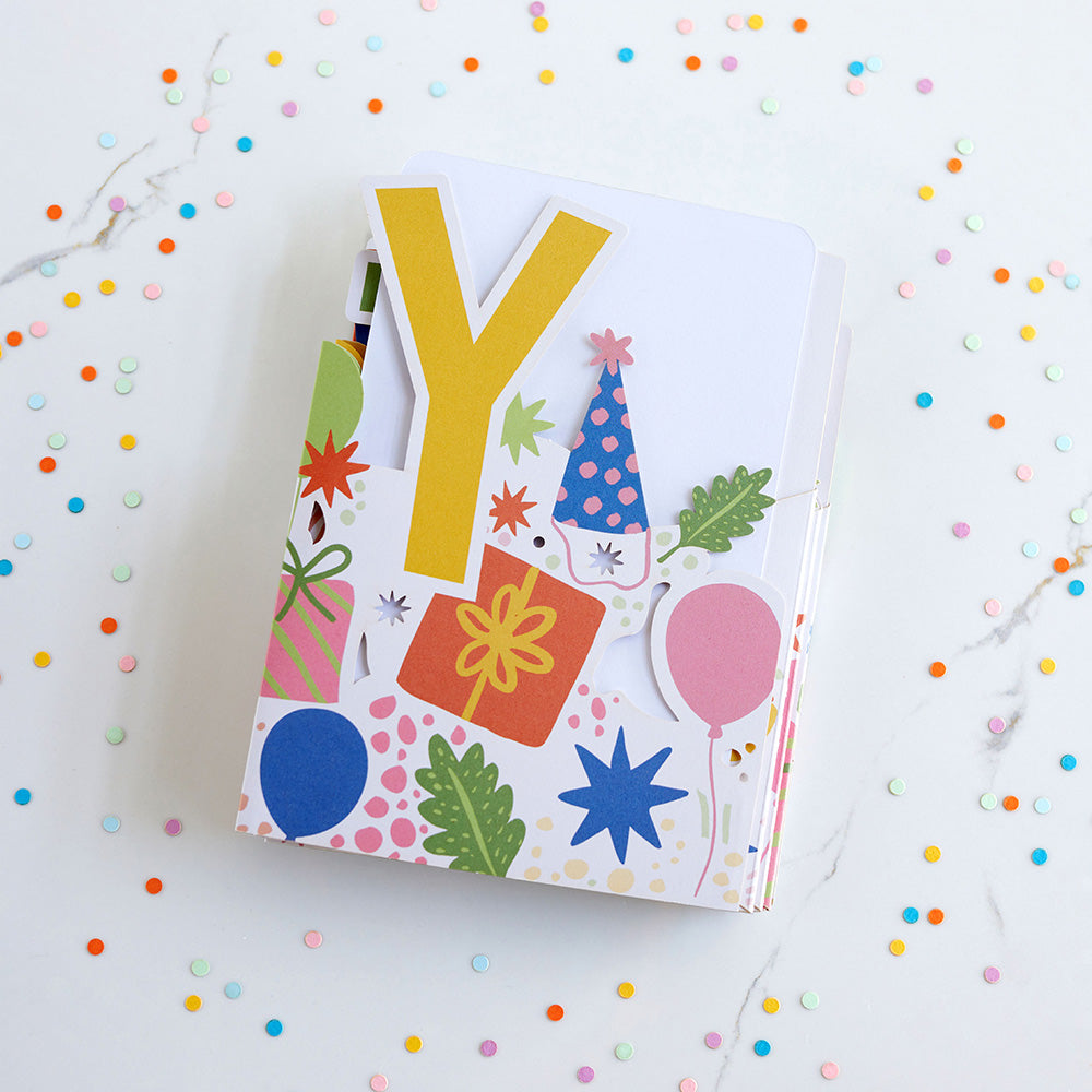 Happy Birthday Loooooong Card™ (Expands to 2 feet)、mySite、solidvoid