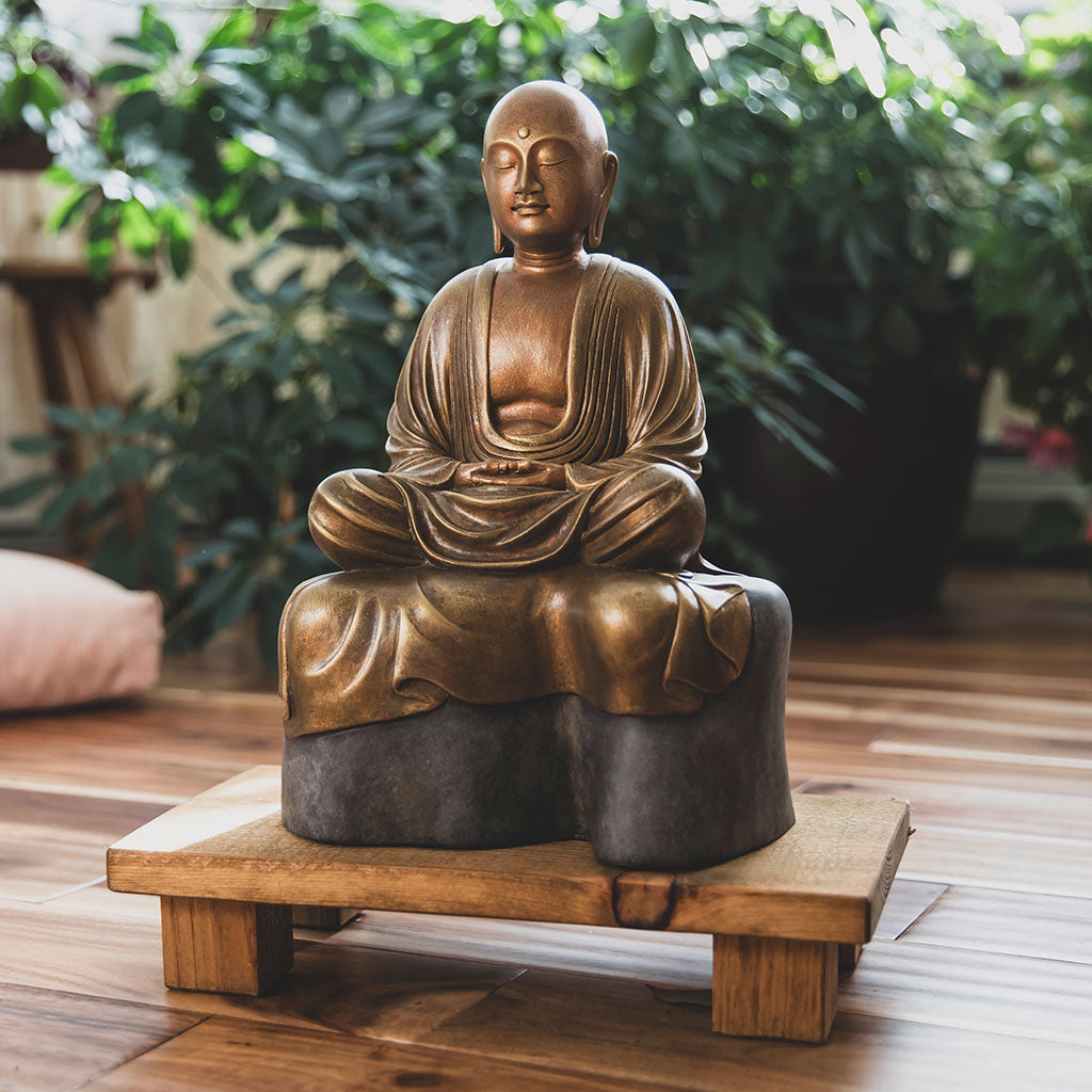 Jizo Bodhisattva in Meditation Statue、mySite、topwebapps