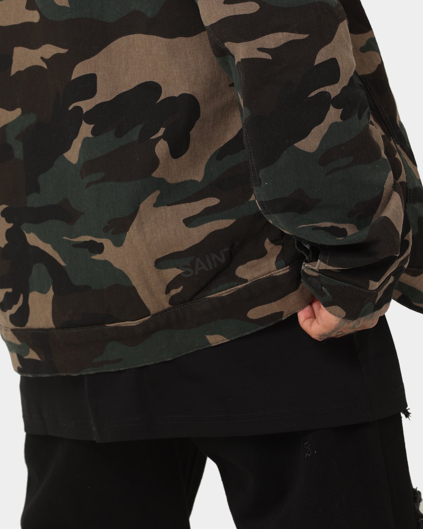 Saint Morta Camo Sherpa Jacket Camo、mySite、zt4zffjzw