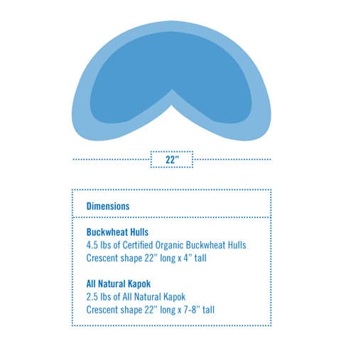 Canvas Crescent Cushion、mySite、neckold