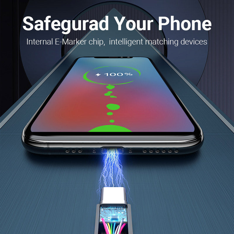 Vention USB 2.0 C Male to C Male 5A Cable Black PVC Type、mySite、fannypackpong