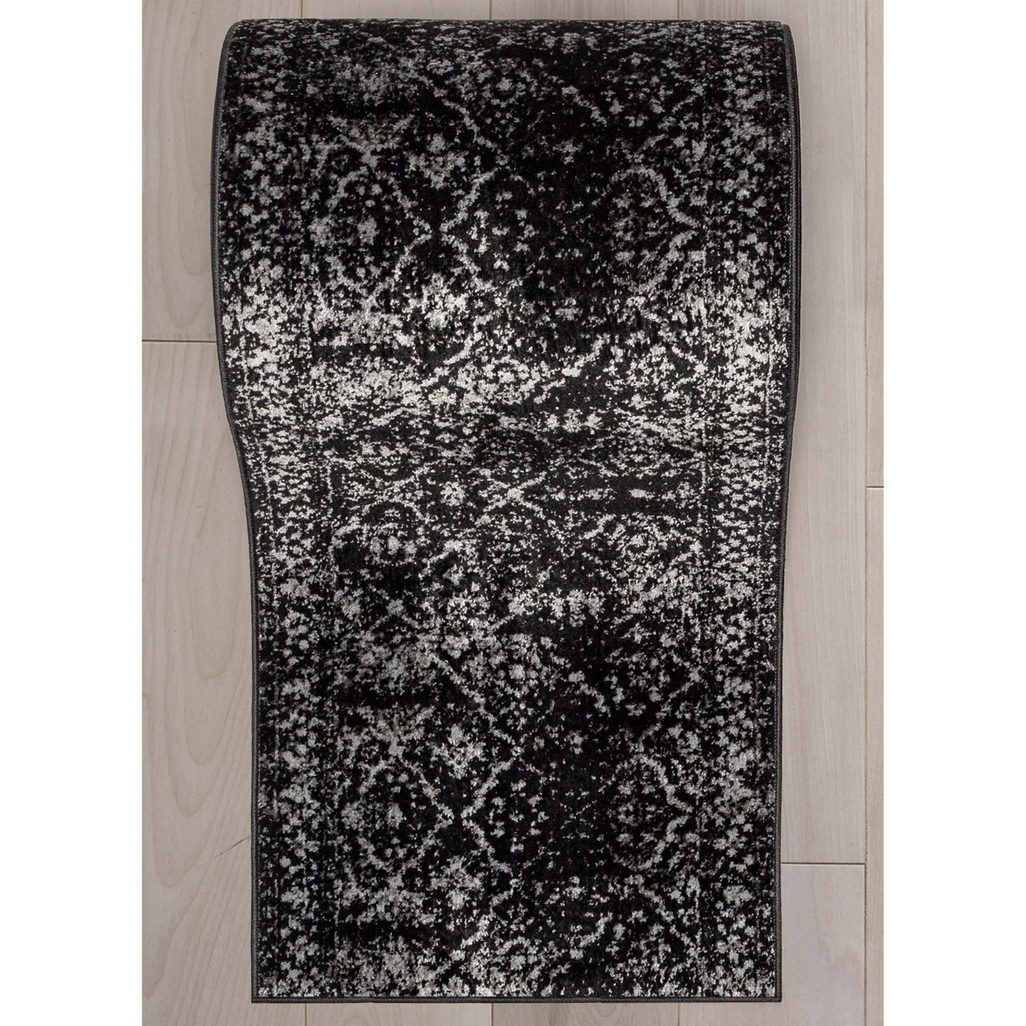 Argos Custom Size Runner Vintage Medallion Oriental Black Choose Your Width x Choose Your Length Hallway Runner Rug、mySite、gigharbornorthrealestate
