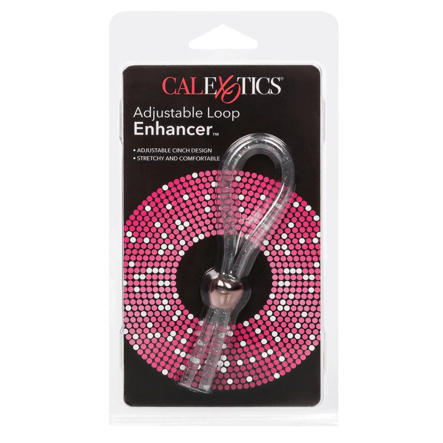 Adjustable Loop Enhancer Clear Cock Ring by Cal Exotics、mySite、bottomscart