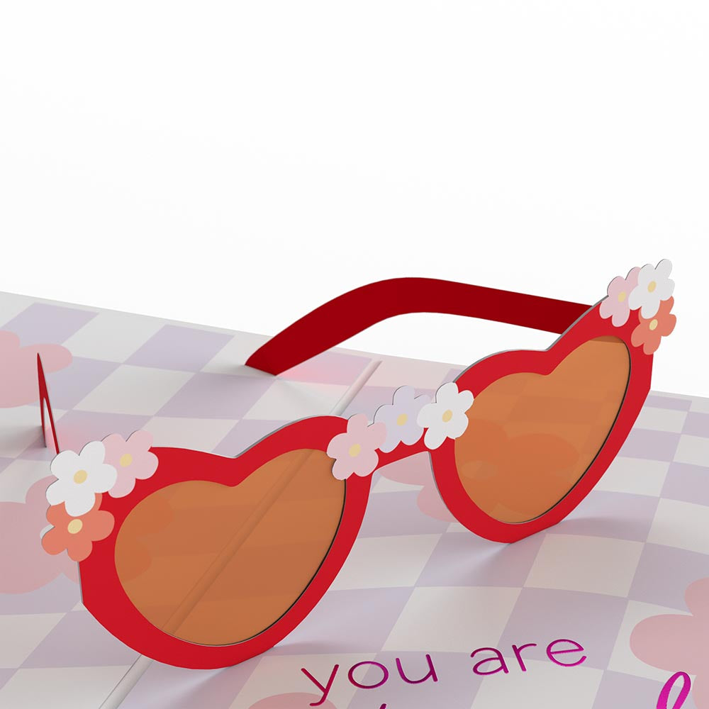 Spectacular Galentine's Day Pop-Up Card、mySite、solidvoid