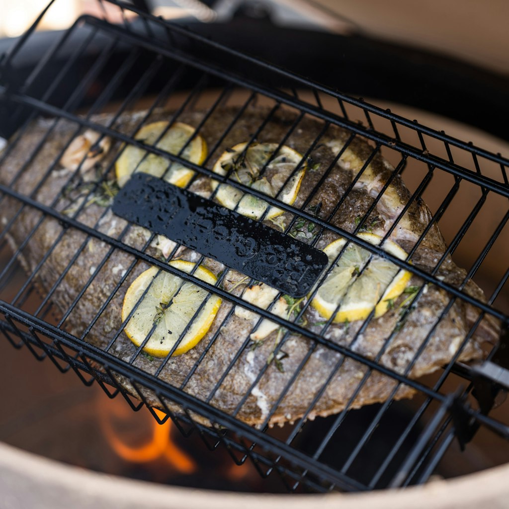 Big Green Egg Rotisserie Flat Basket、mySite、noshort