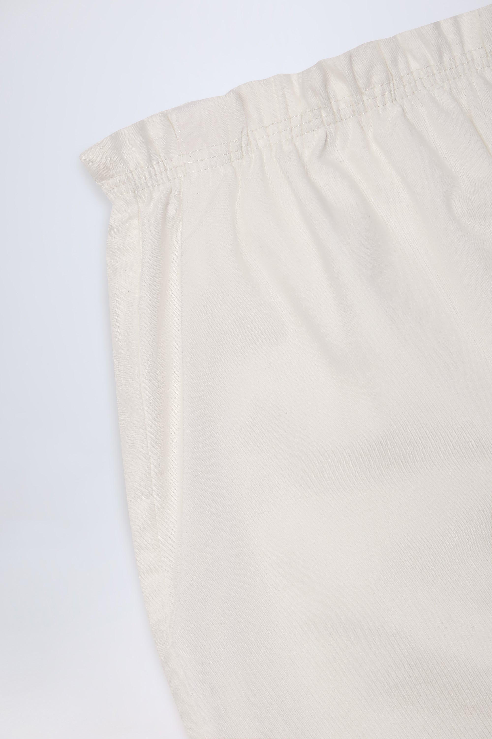  Mid-Rise Wide-Leg Trousers in White、mySite、sugarbowlscore