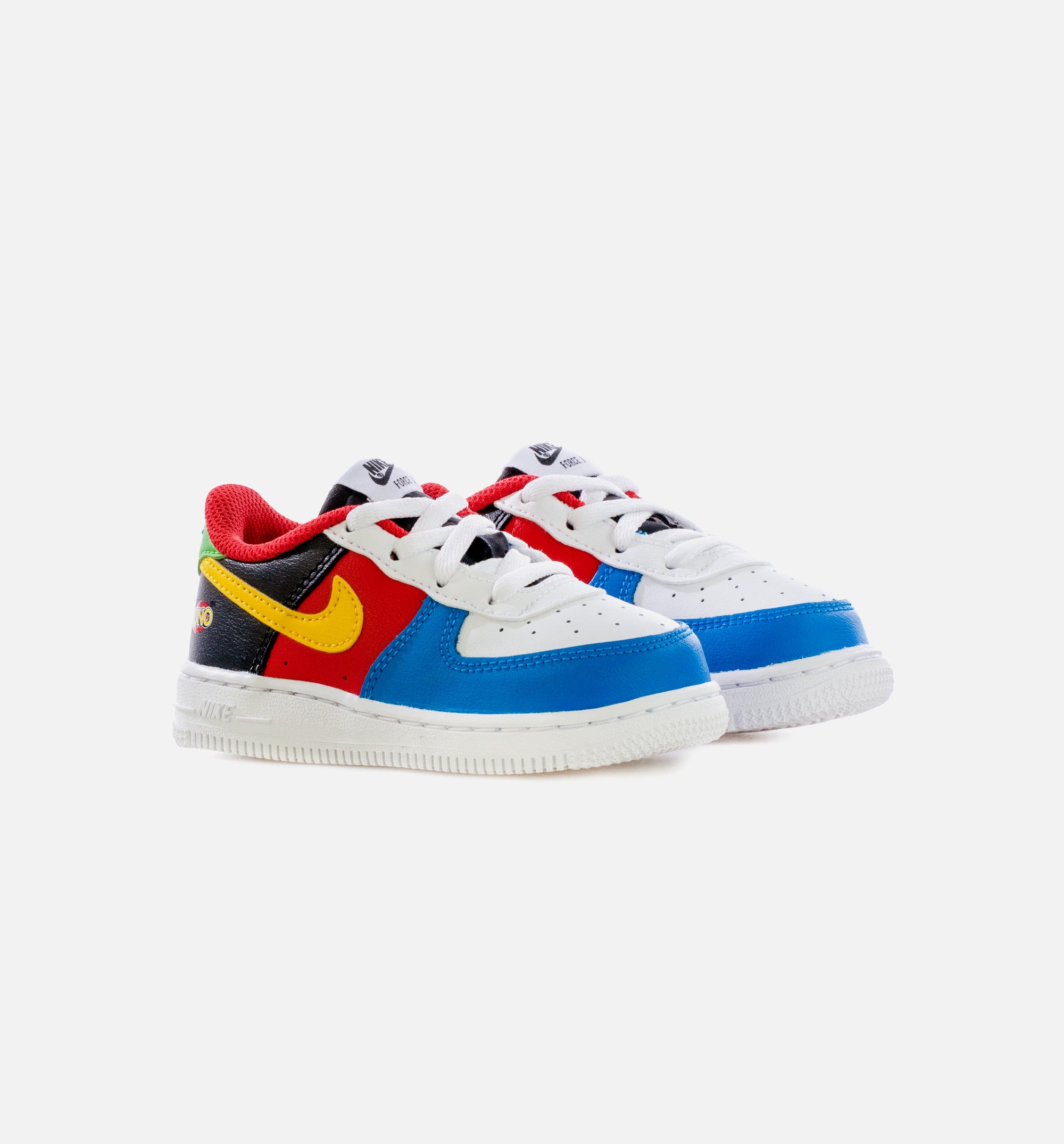 Air Force 1 UNO Infant Toddler Lifestyle Shoe - Black/Red/Multi Free Shipping、mySite、dreamappss