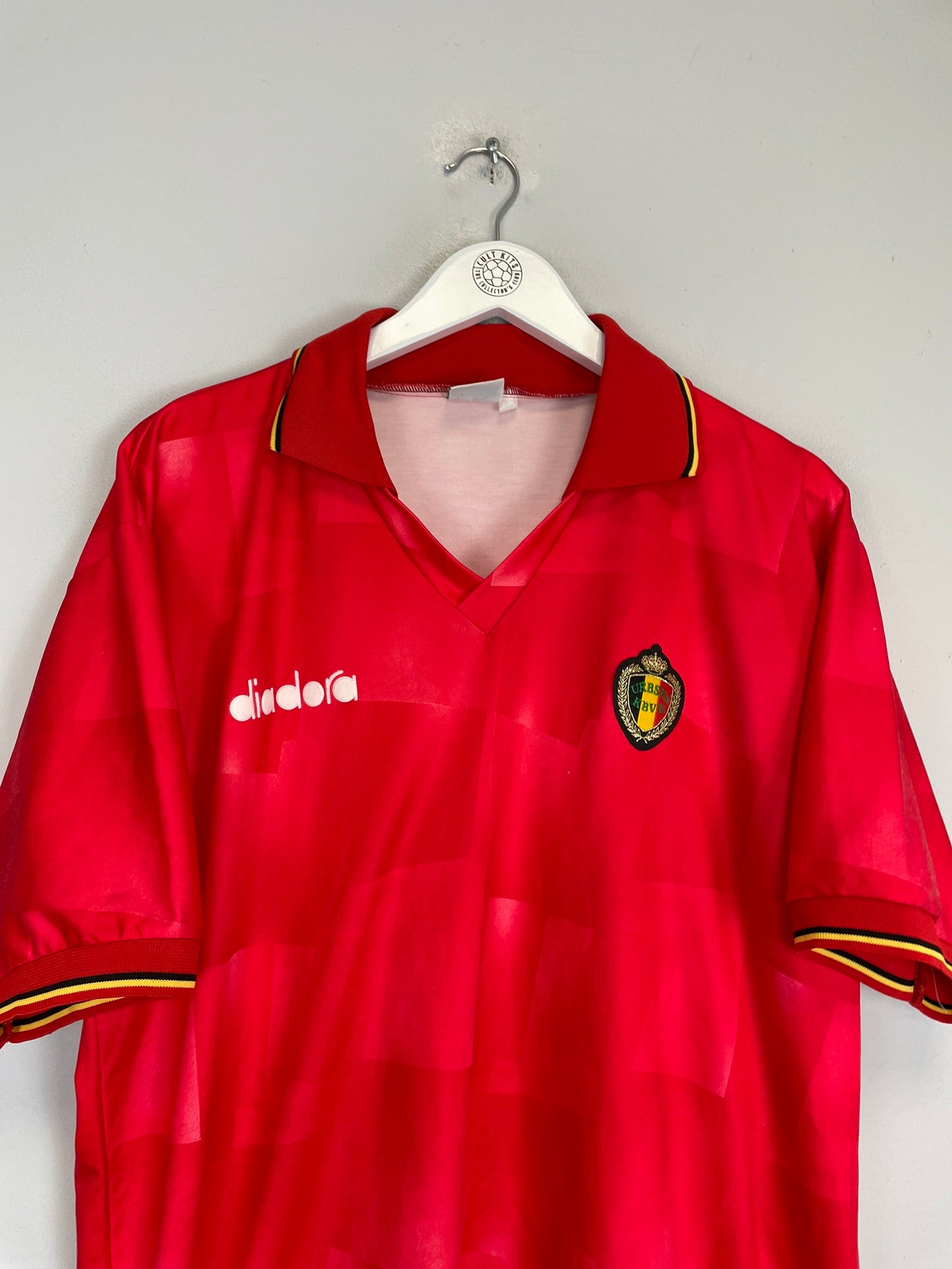 1992/94 BELGIUM HOME SHIRT (XL) DIADORA、mySite、sh1992/94 BELGIUM HOME SHIRT (XL) DIADORA、mySite、glenpowelloop_name