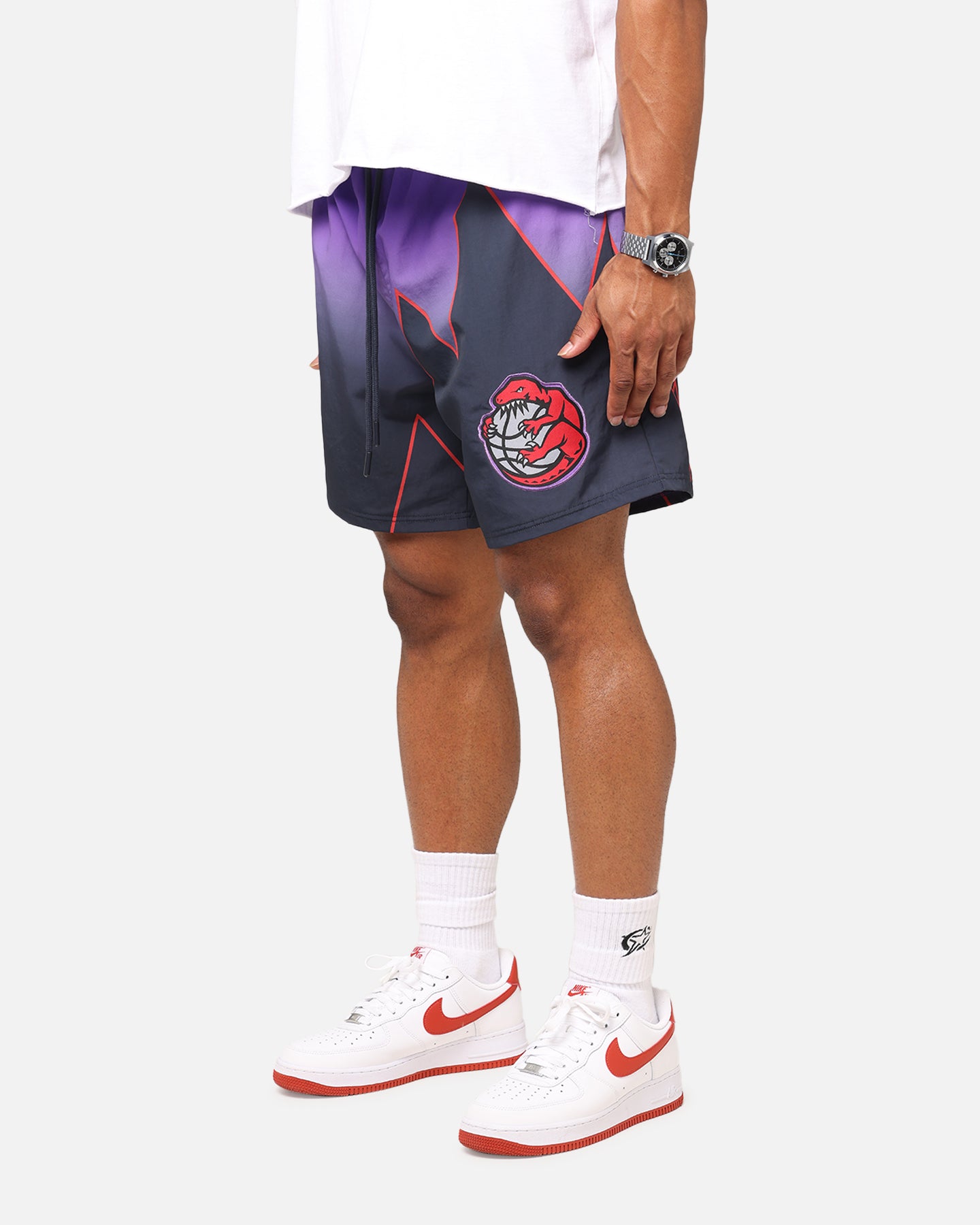 Mitchell & Ness Toronto Raptors 30 Year Shorts Black/Purple、mySite、zt4zffjzw