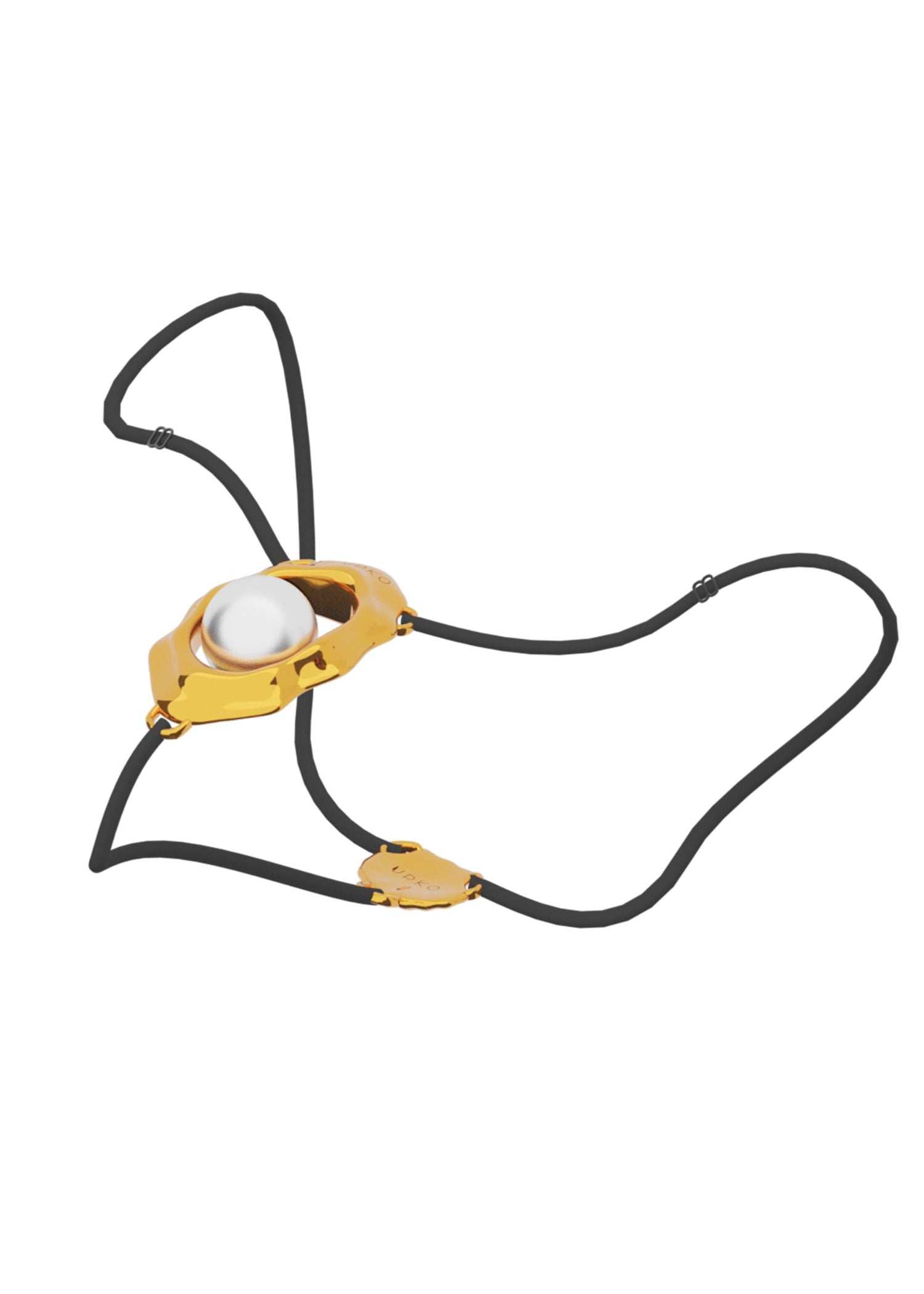  Moist Eyes G-string Clitoral Jewelry with Bead Stimulator、mySite、justintrudeaud