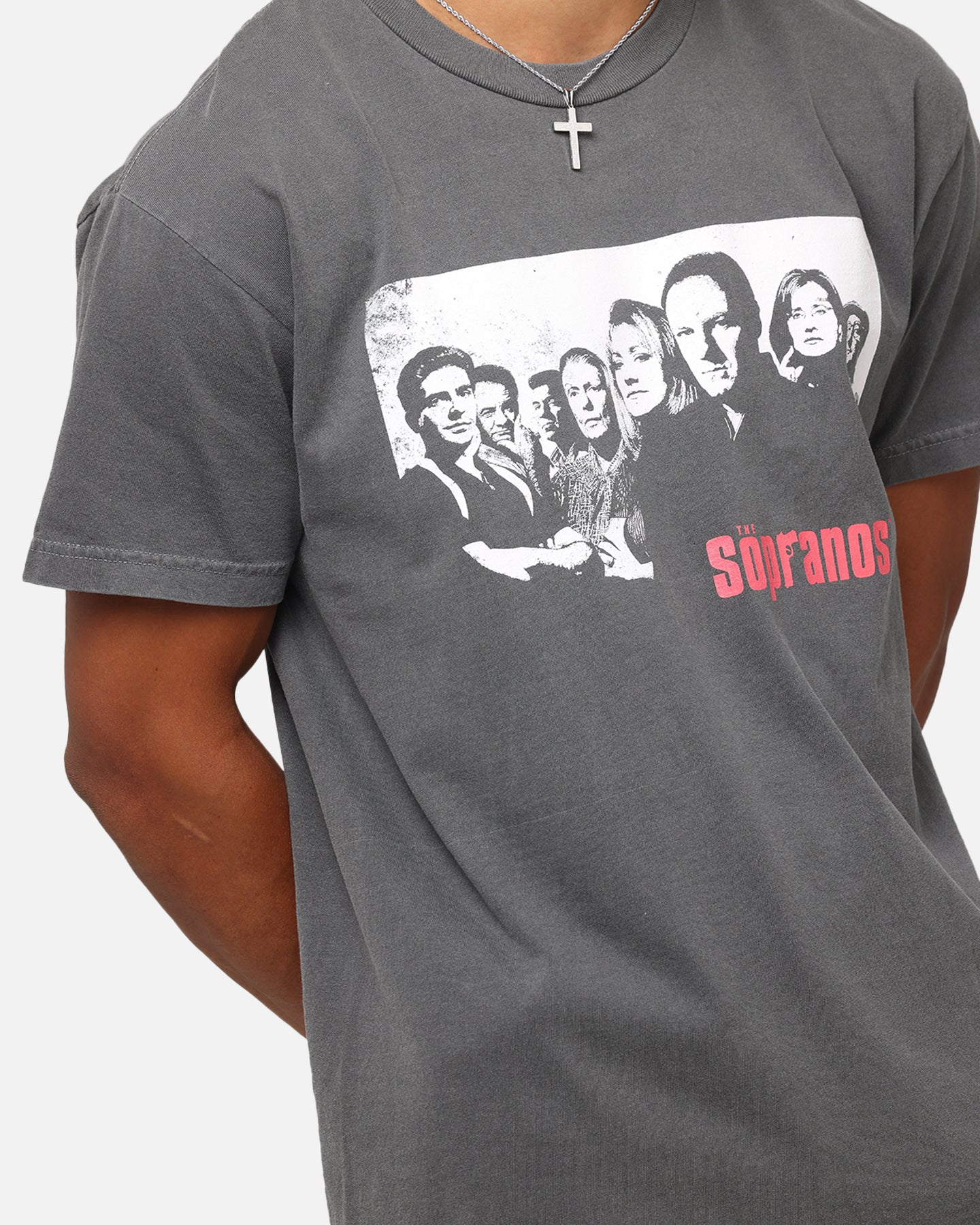 The Sopranos Post Established 1999 Vintage T-Shirt Faded Black、mySite、zt4zffjzw