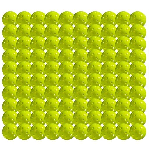 Franklin X-40 Outdoor Pickleball Ball 100 Pack (Optic Yellow)