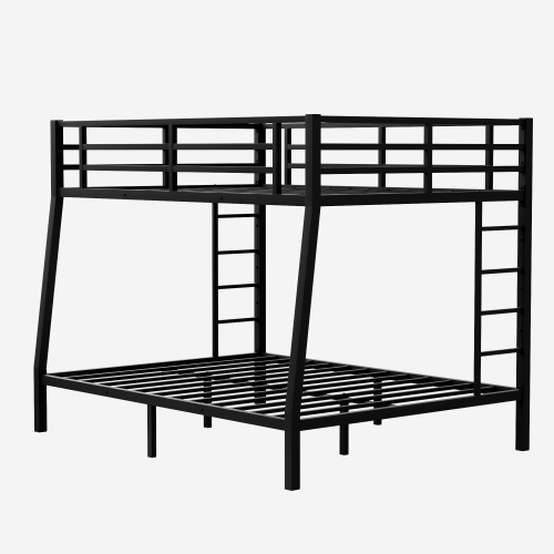 Metal Full XL over Queen Bunk Bed for Teens and Adults,Space-Saving/Noise Reduced/No Box Spring Needed(Expect arrive date 2024/6/27)、、casual