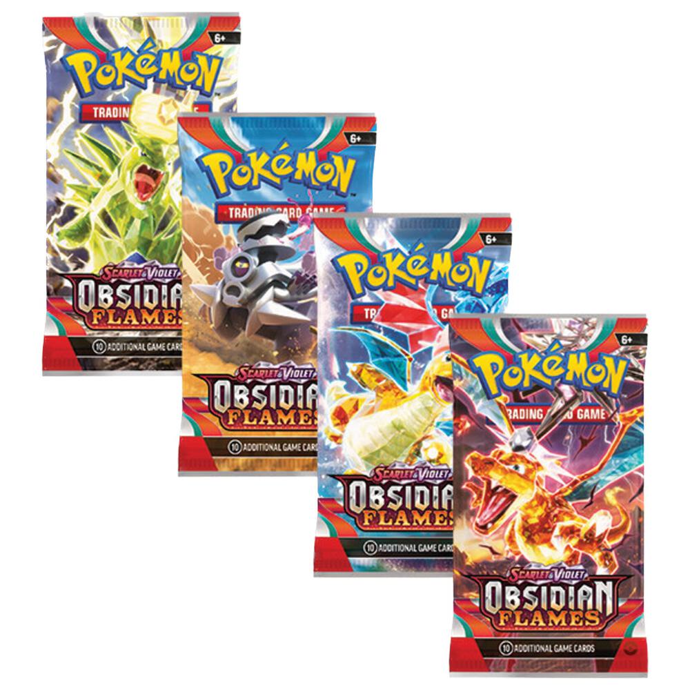 Pokemon Obsidian Flames Loose Booster Pack | Scarlet & Violet、mySite、waistdrama