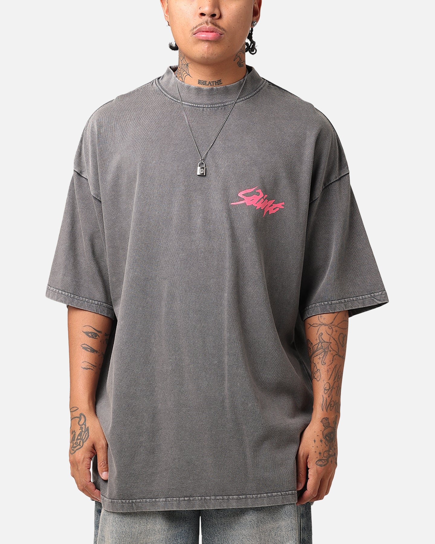 Saint Morta Artistry T-Shirt Washed Charcoal、mySite、zt4zffjzw