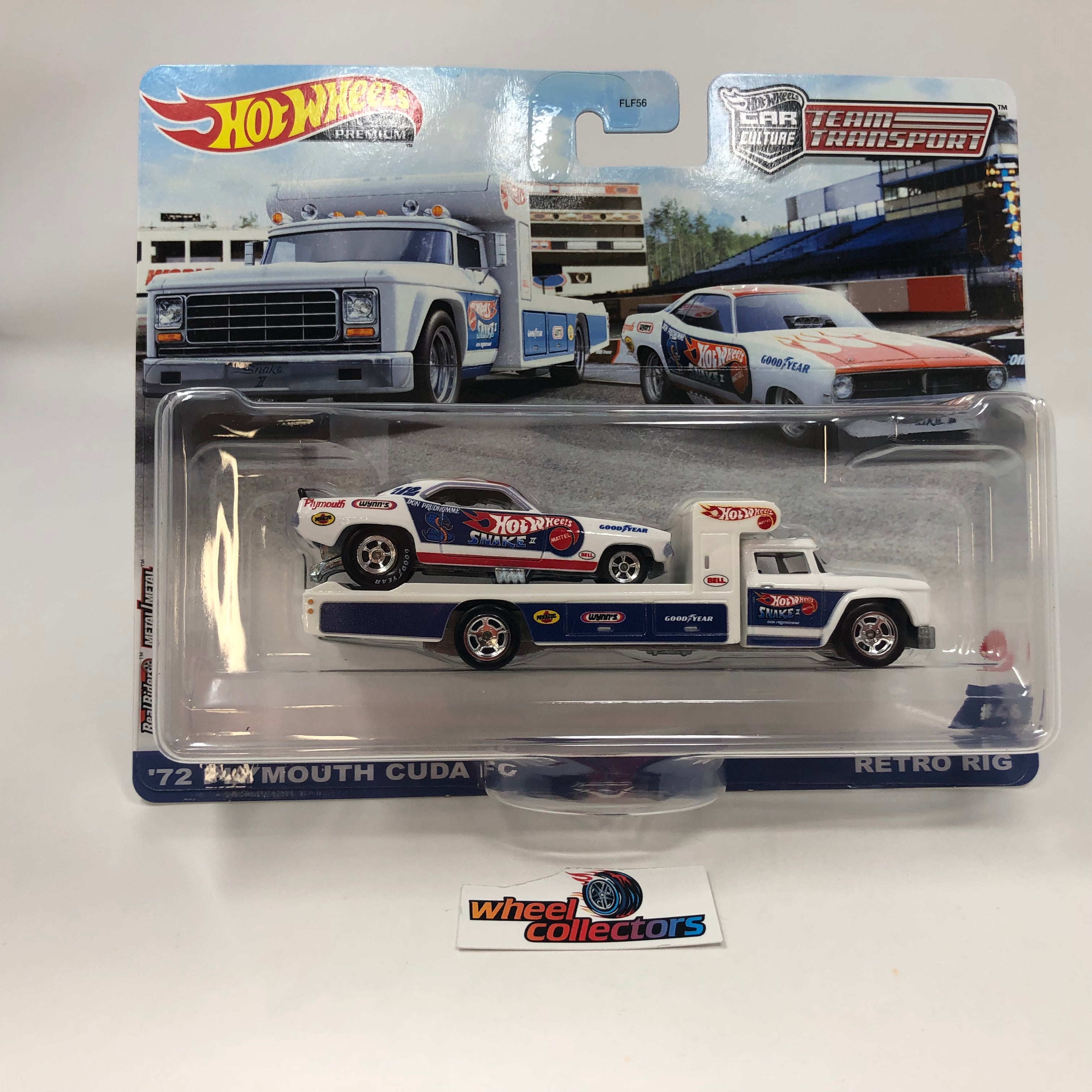 '72 Plymouth Cuda & Retro Rig * 2022 Hot Wheels Team Transport Car Culture Case R、mySite、hgirdovlk