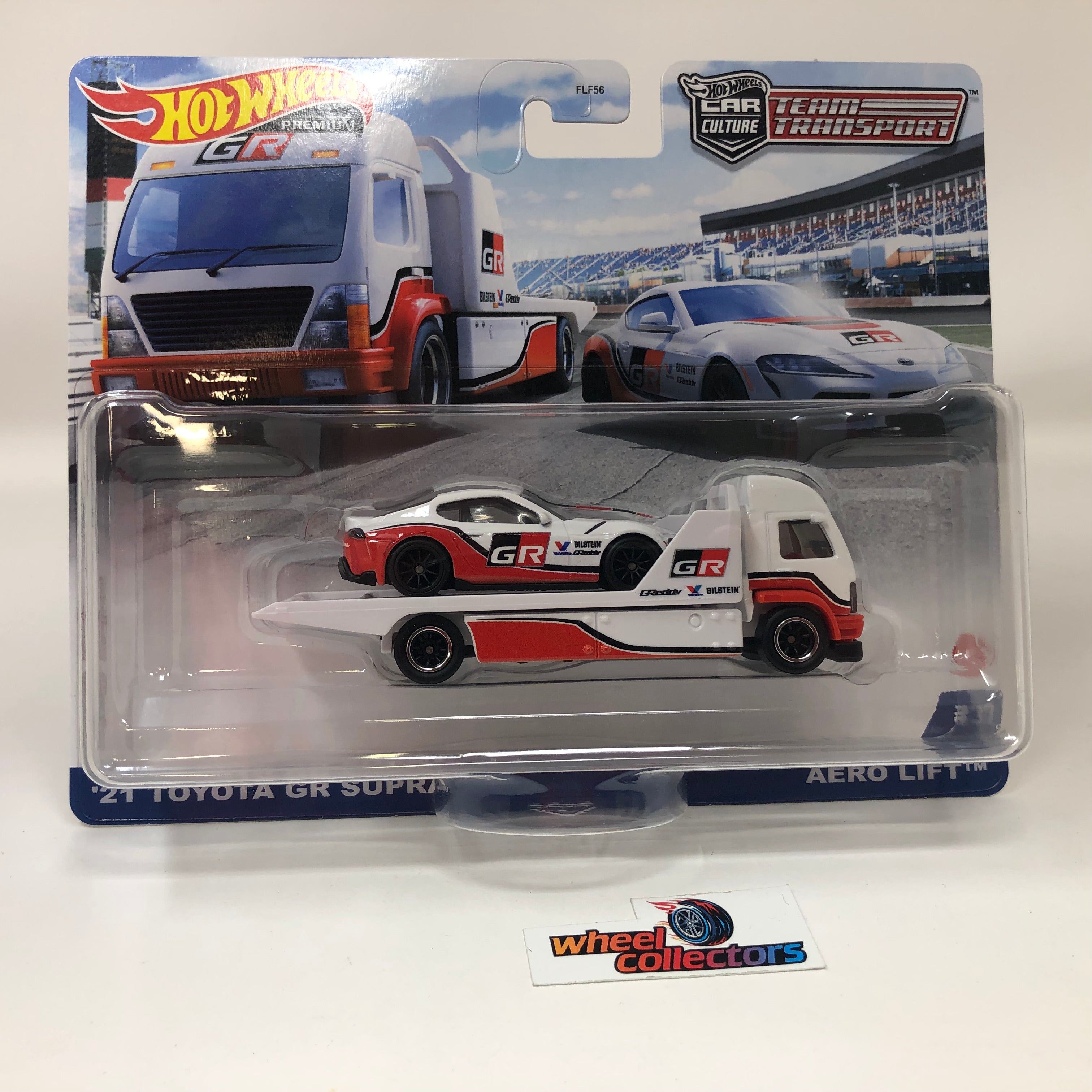 '21 Toyota GR Supra & Aero Lift Hauler * Hot Wheels Team Transport Car Culture Case N、mySite、hgirdovlk