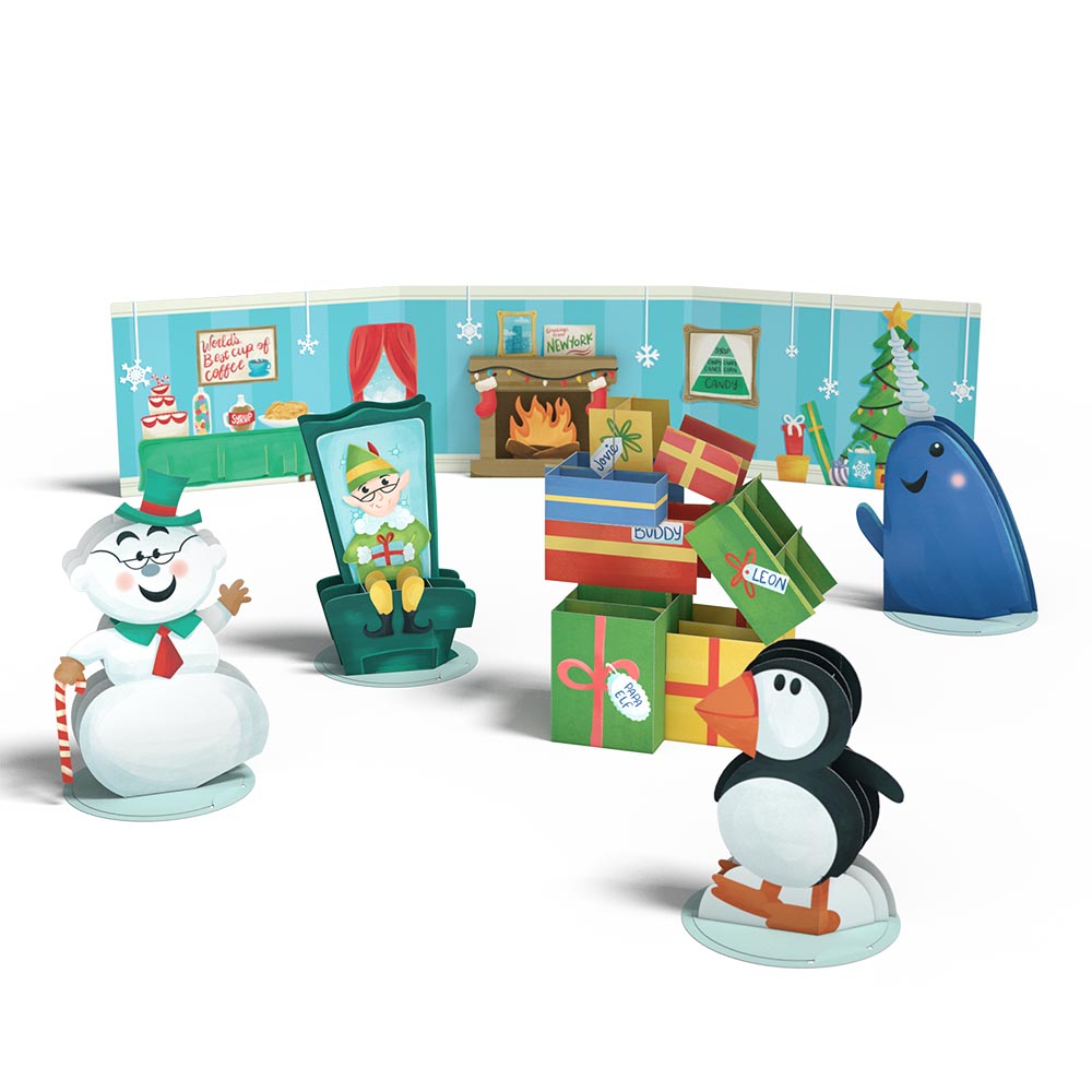 Elf 12 Days of Christmas Cheer Advent Calendar、mySite、solidvoid