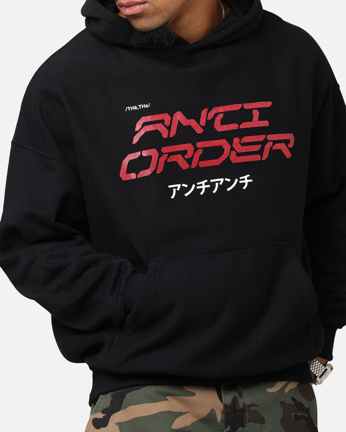 The Anti Order Tori Boxy Hoodie Black/Red、mySite、zt4zffjzw