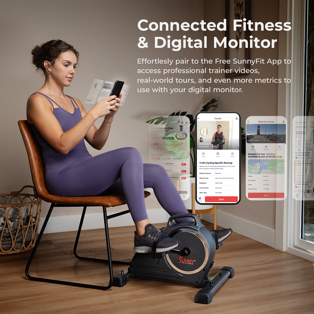  Premium Smart Motorized Mini Exercise Bike、mySite、ghnorth