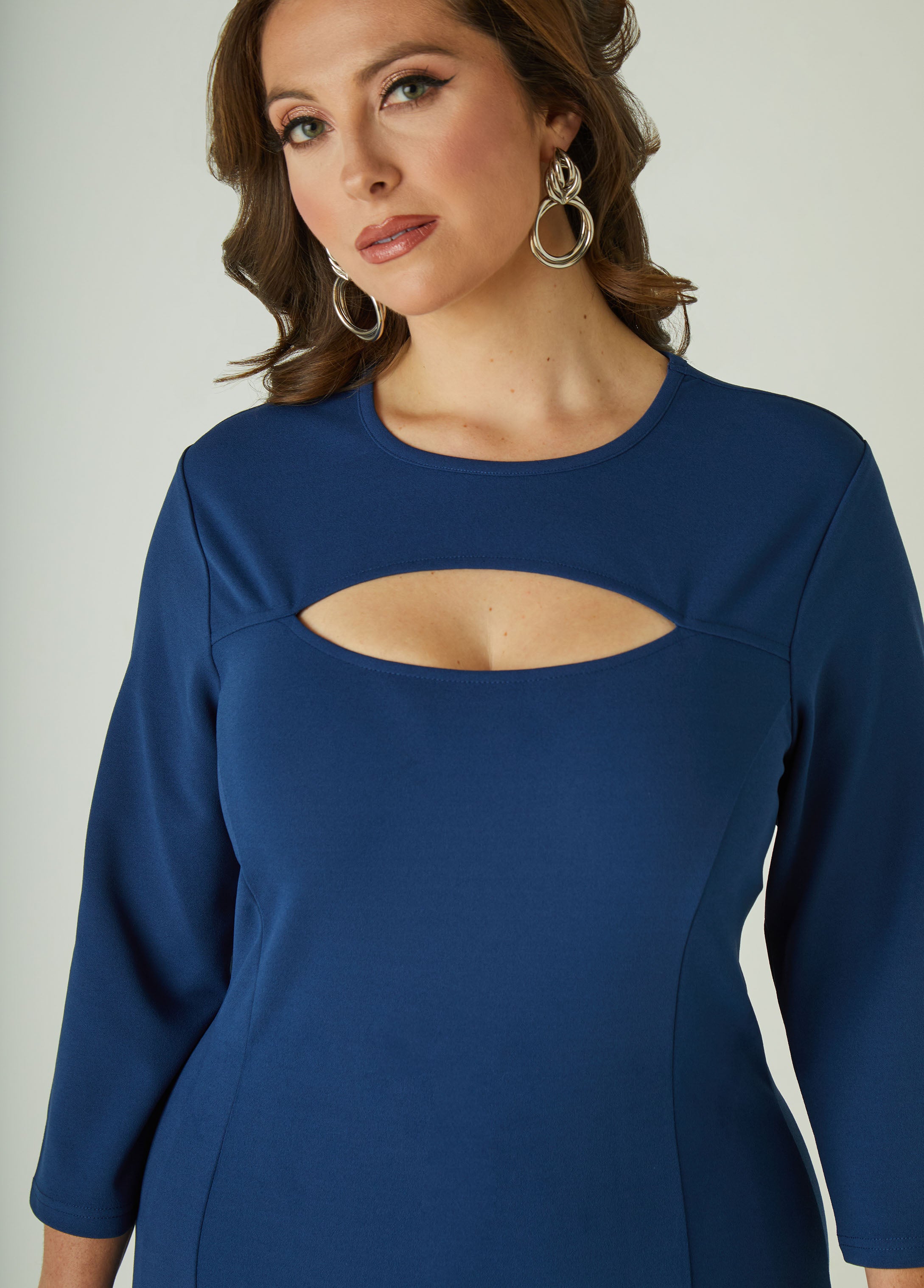 Cutout A Line Midaxi Dress、mySite、bengalsvssteelers