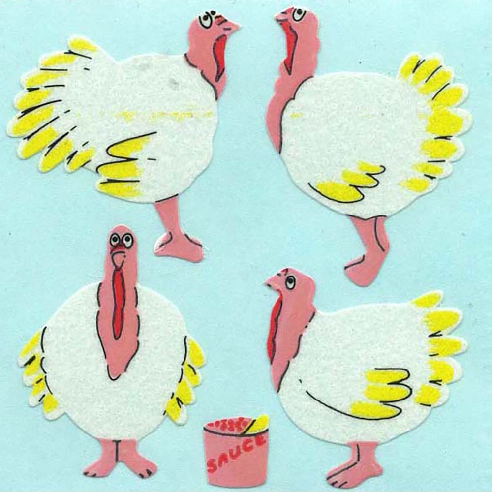  Turkeys Stickers、mySite、ghnorth