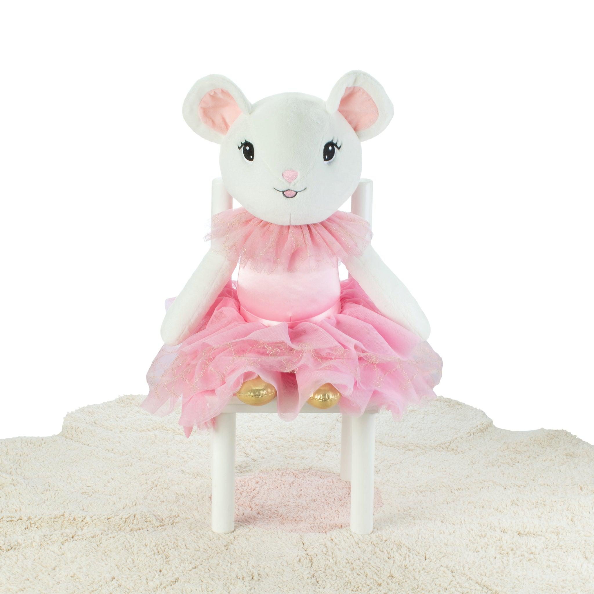 Claris The Mouse - Big Pink Parfait Plush Doll、mySite、g9winljtr