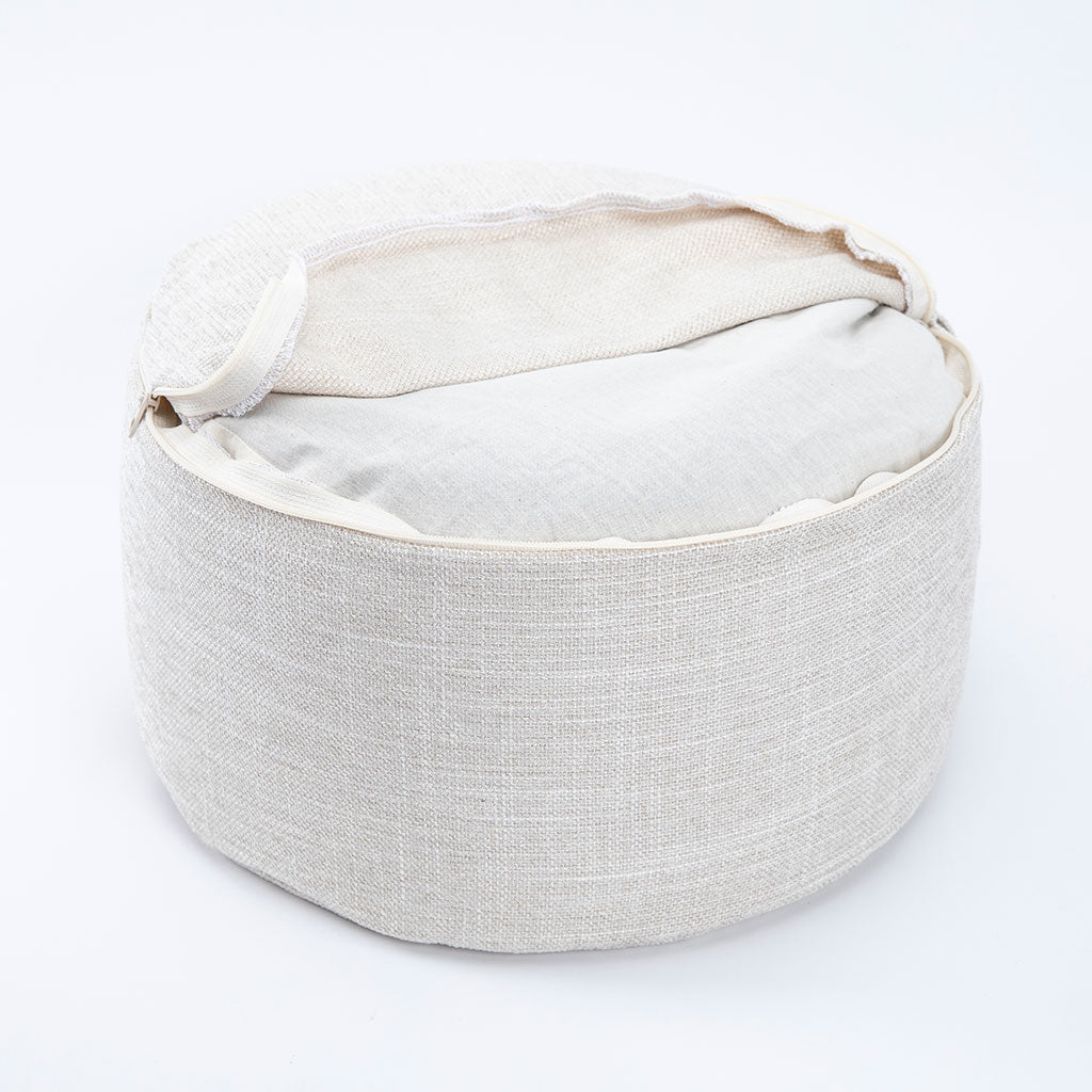 Luxe Woven Buckwheat Hull Zafu、mySite、topwebapps