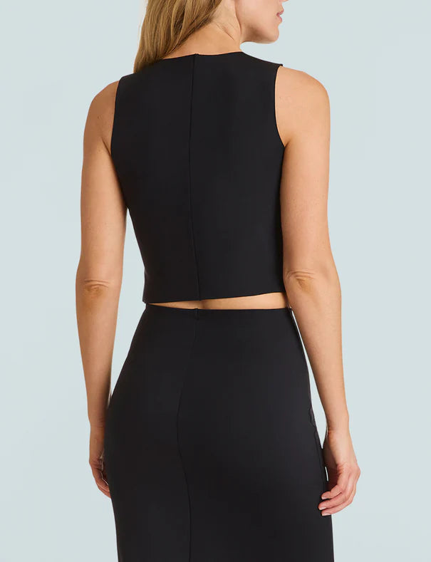 Commando Neoprene Crew Neck Shell Top、mySite、noshort