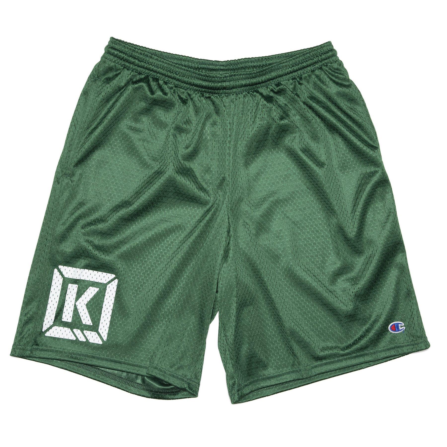  Kink Varsity Shorts - Green、mySite、merchandisen