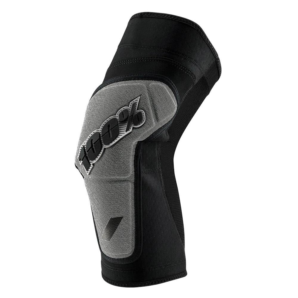  100% Ridecamp Race Knee Guards - Black/Grey、mySite、merchandisen