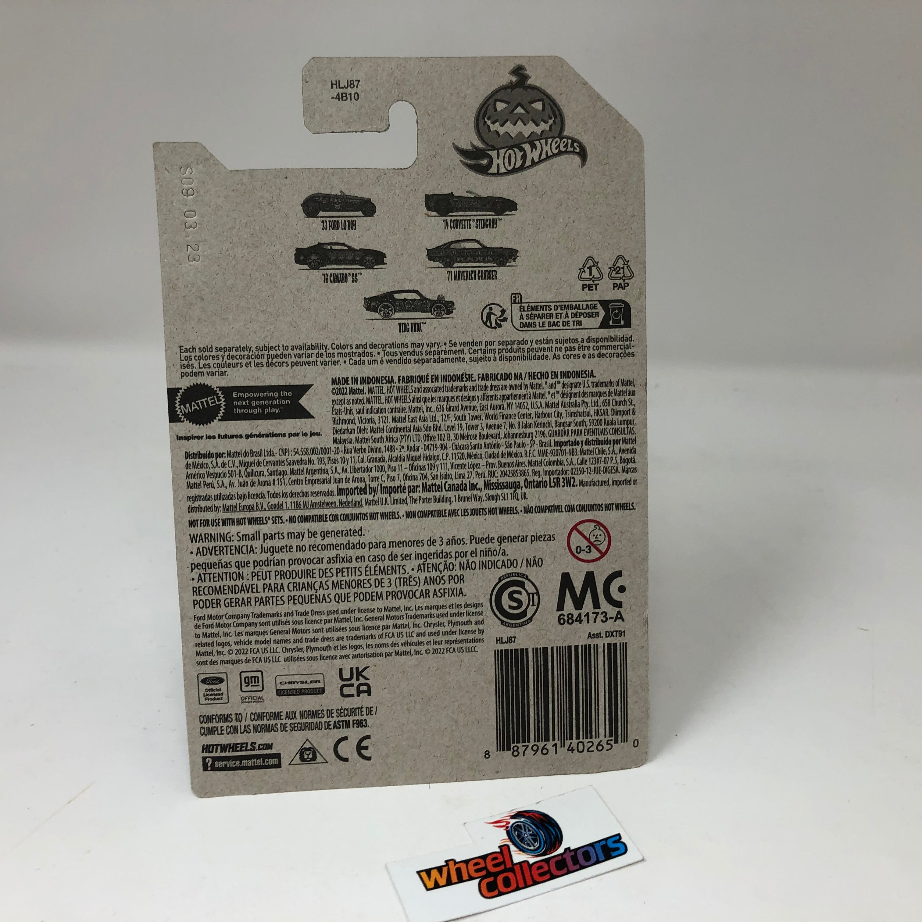 '14 Corvette Stingray * 2023 Hot Wheels Halloween Día de Muertos、mySite、hgirdovlk