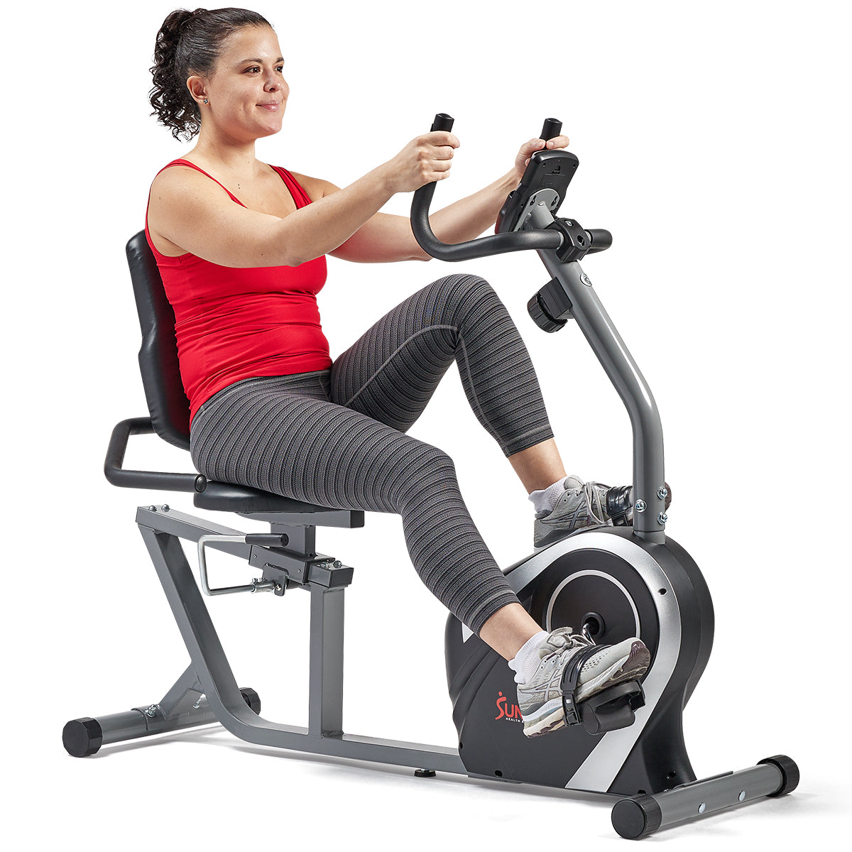  Magnetic Recumbent Exercise Bike with Quick Adjustable Seat , 300 lb Capacity、mySite、ghnorth
