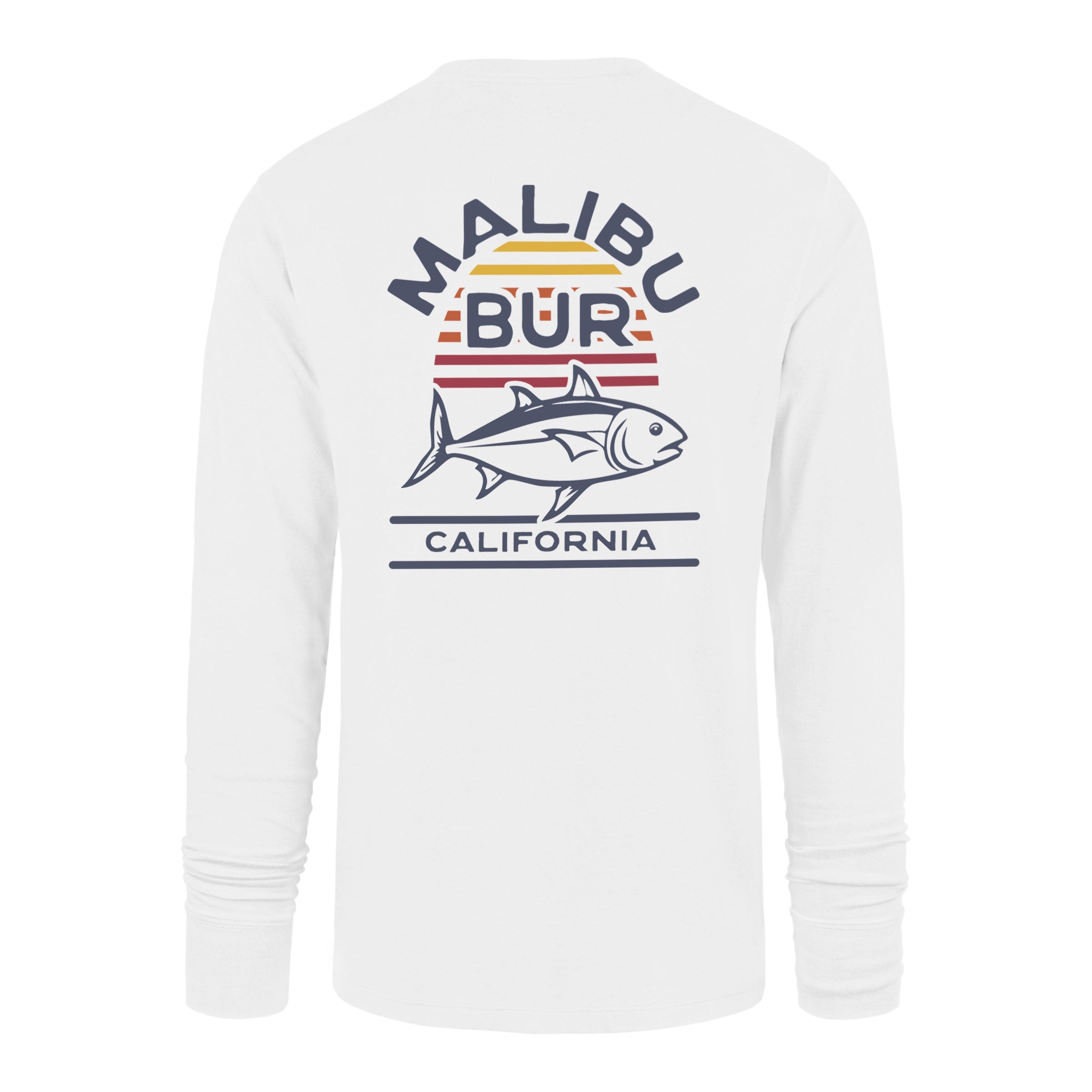 MALIBU DESTINATION BACKER '47 FRANKLIN LONG SLEEVE TEE、mySite、vikingsvslions