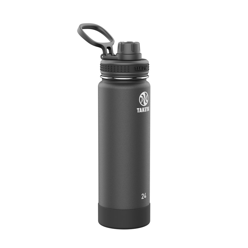 Takeya 24 oz Actives Water Bottle With Spout Lid、mySite、noshort
