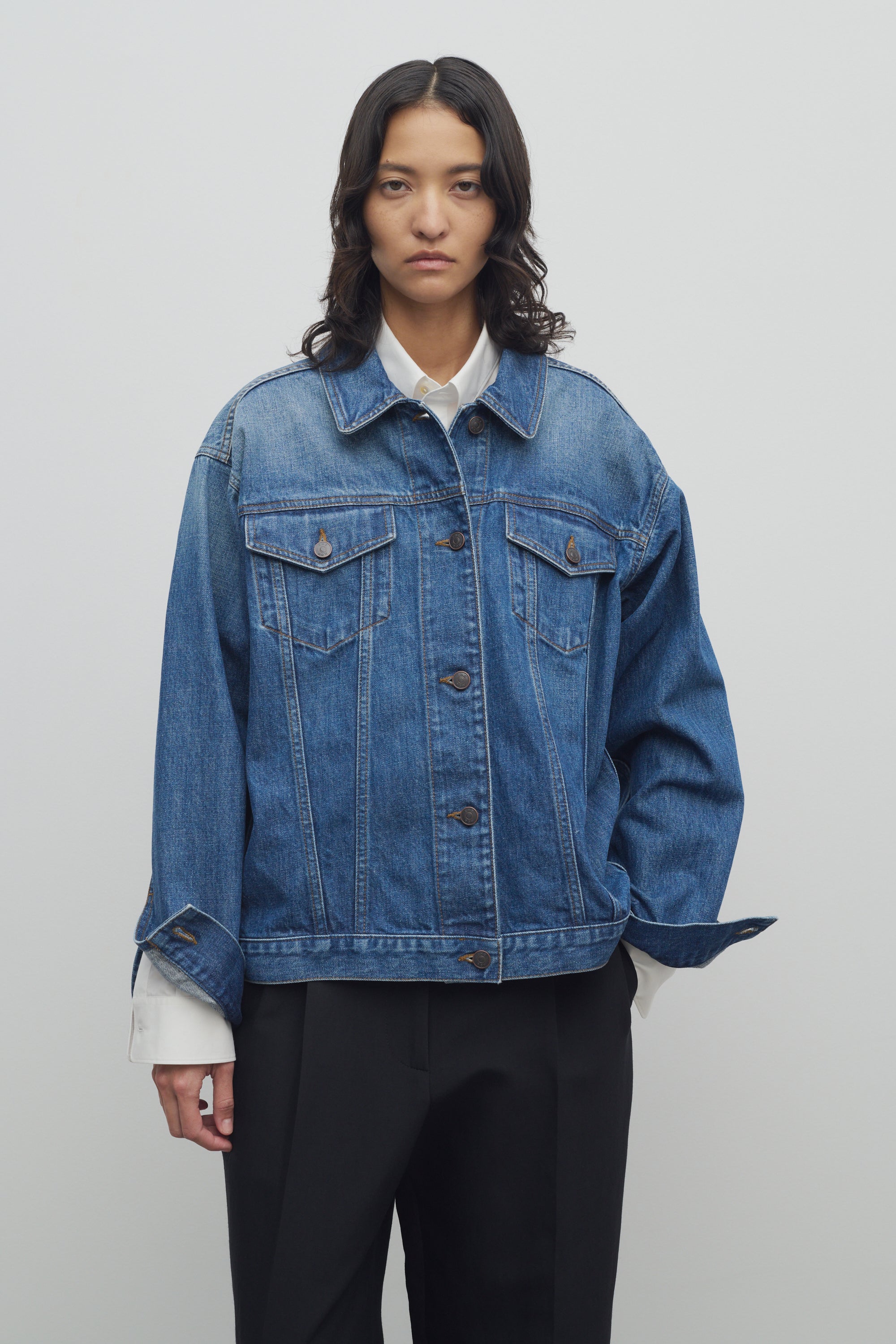 Sebilia Jacket in Cotton、mySite、aoinhome