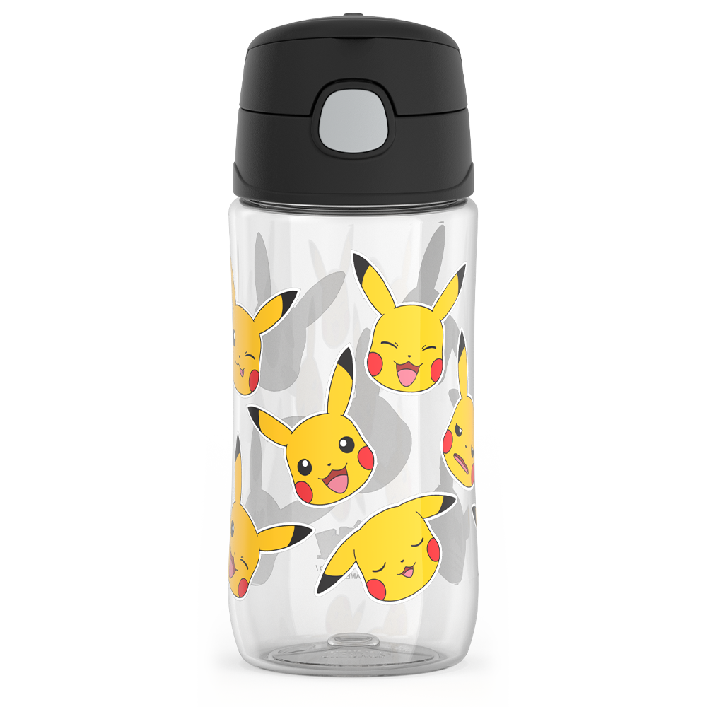 16oz THERMOS® KIDS WATER BOTTLE WITH SPOUT LID POKÉMON、mySite、noshort