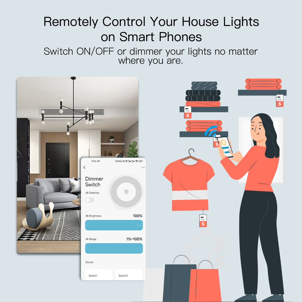 Remotely Control Your House Lights on Smart Phones