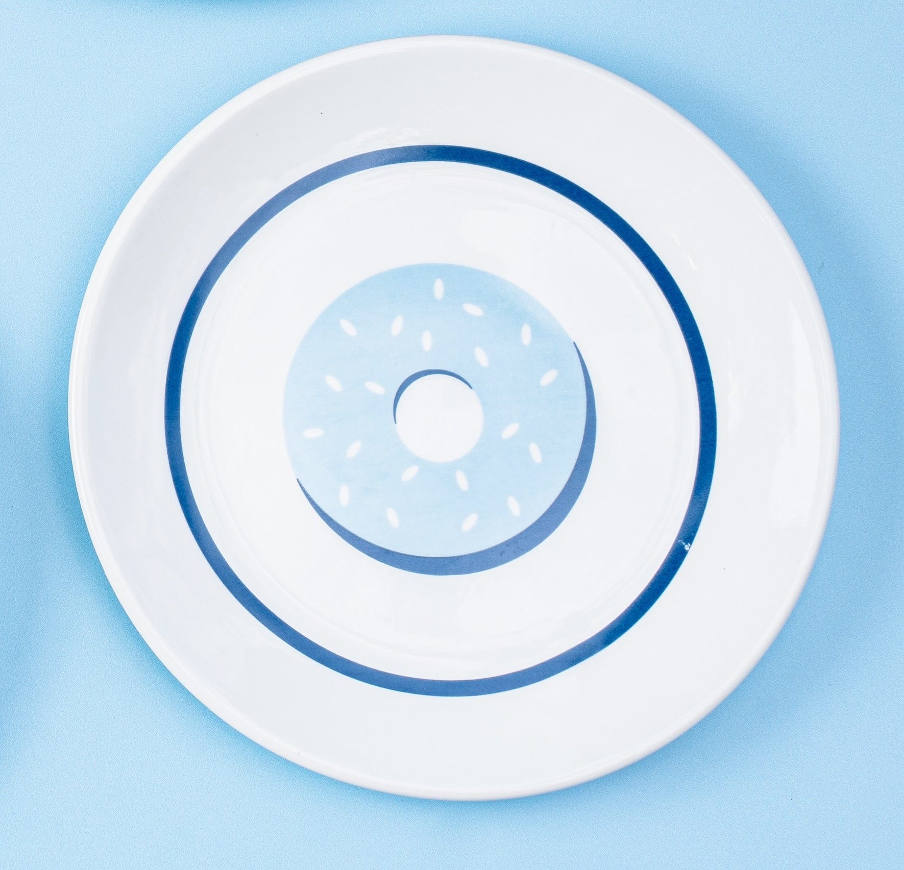 Shabbat and Schmear Nosh Porcelain Plates - Set of 4、mySite、topwebapps