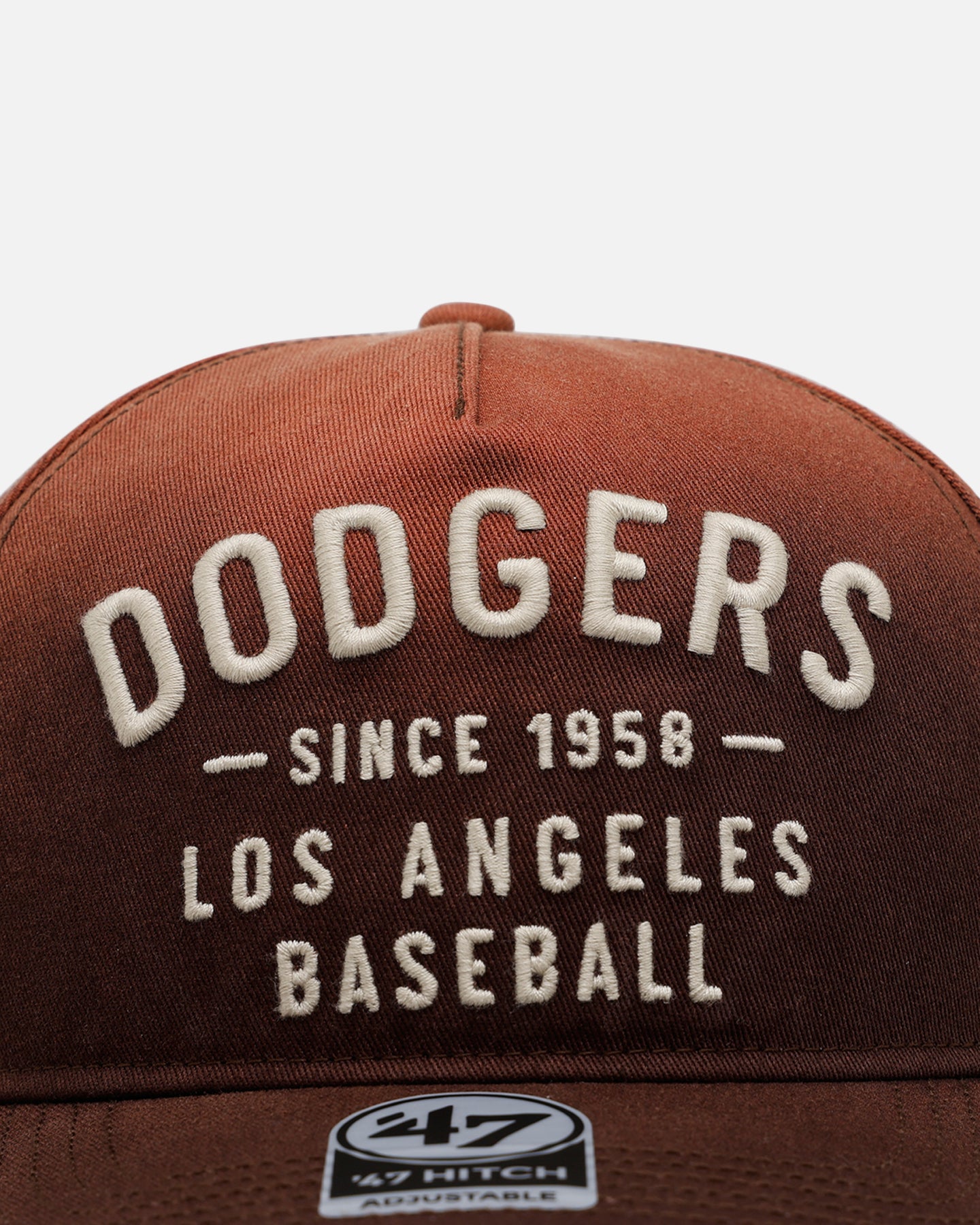 47 Brand Los Angeles Dodgers 'Dusted' 47 Hitch Snapback Brown、mySite、zt4zffjzw