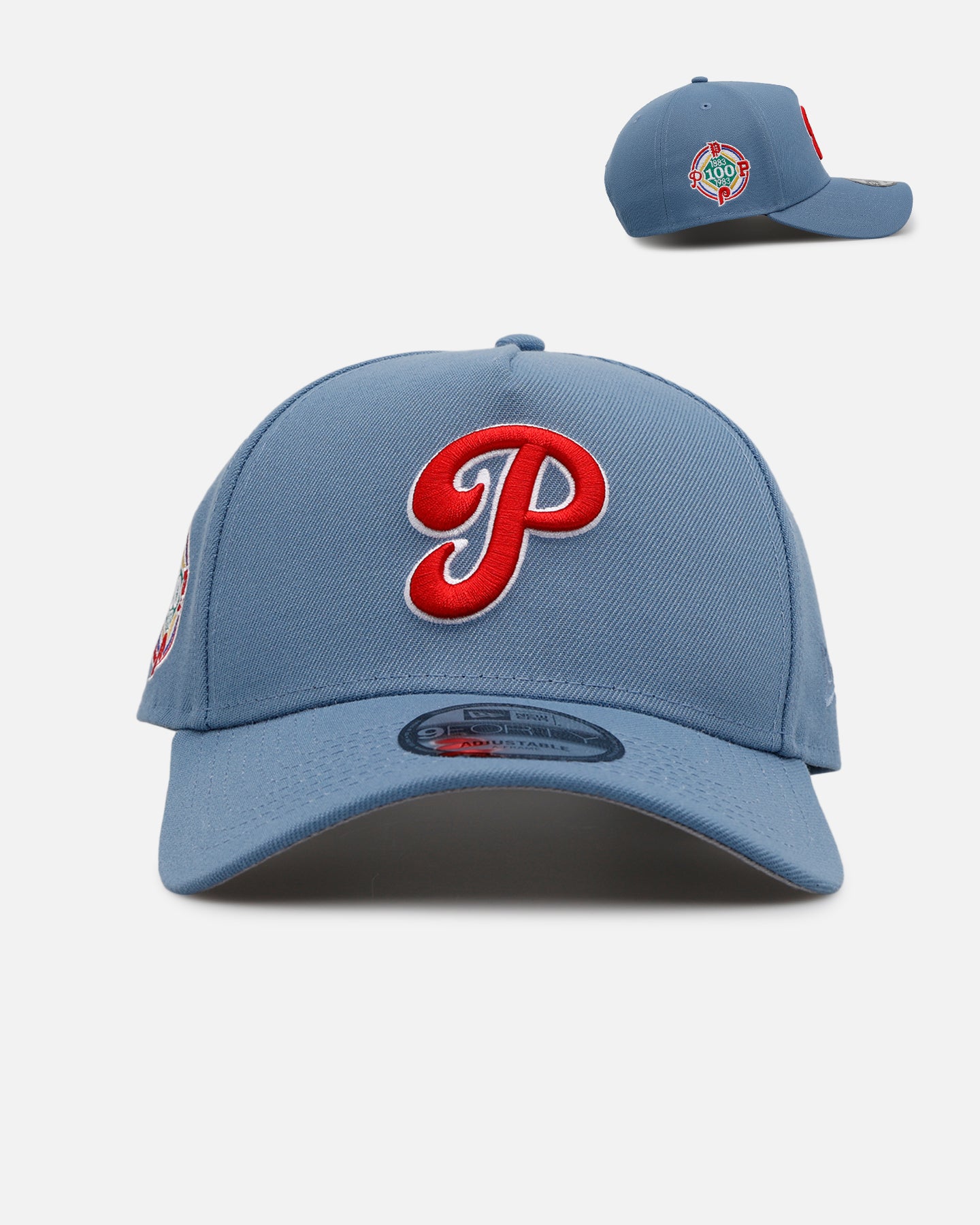 New Era Philadelphia Phillies 'Faded Blue' 9FORTY A-Frame Snapback Faded Blue、mySite、zt4zffjzw