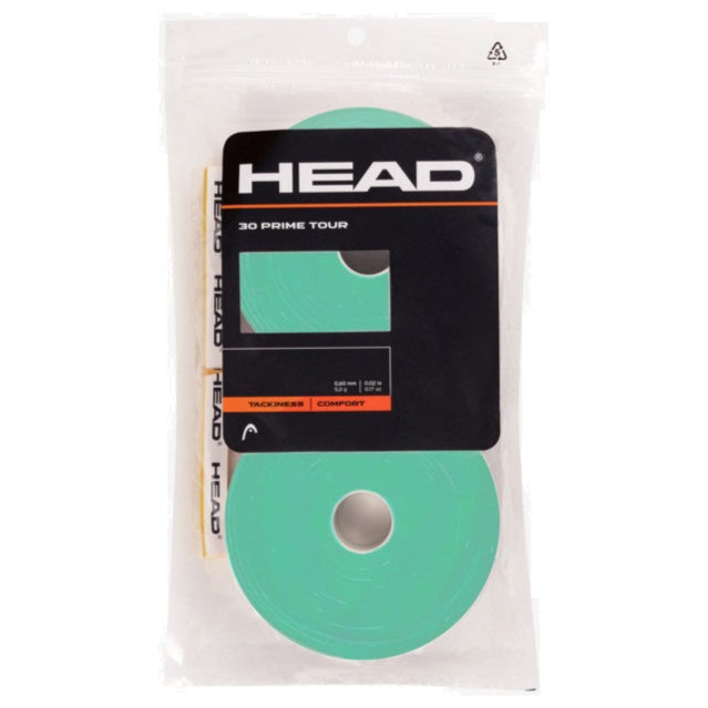 Head Prime Tour Overgrip 30 Pack Mint
