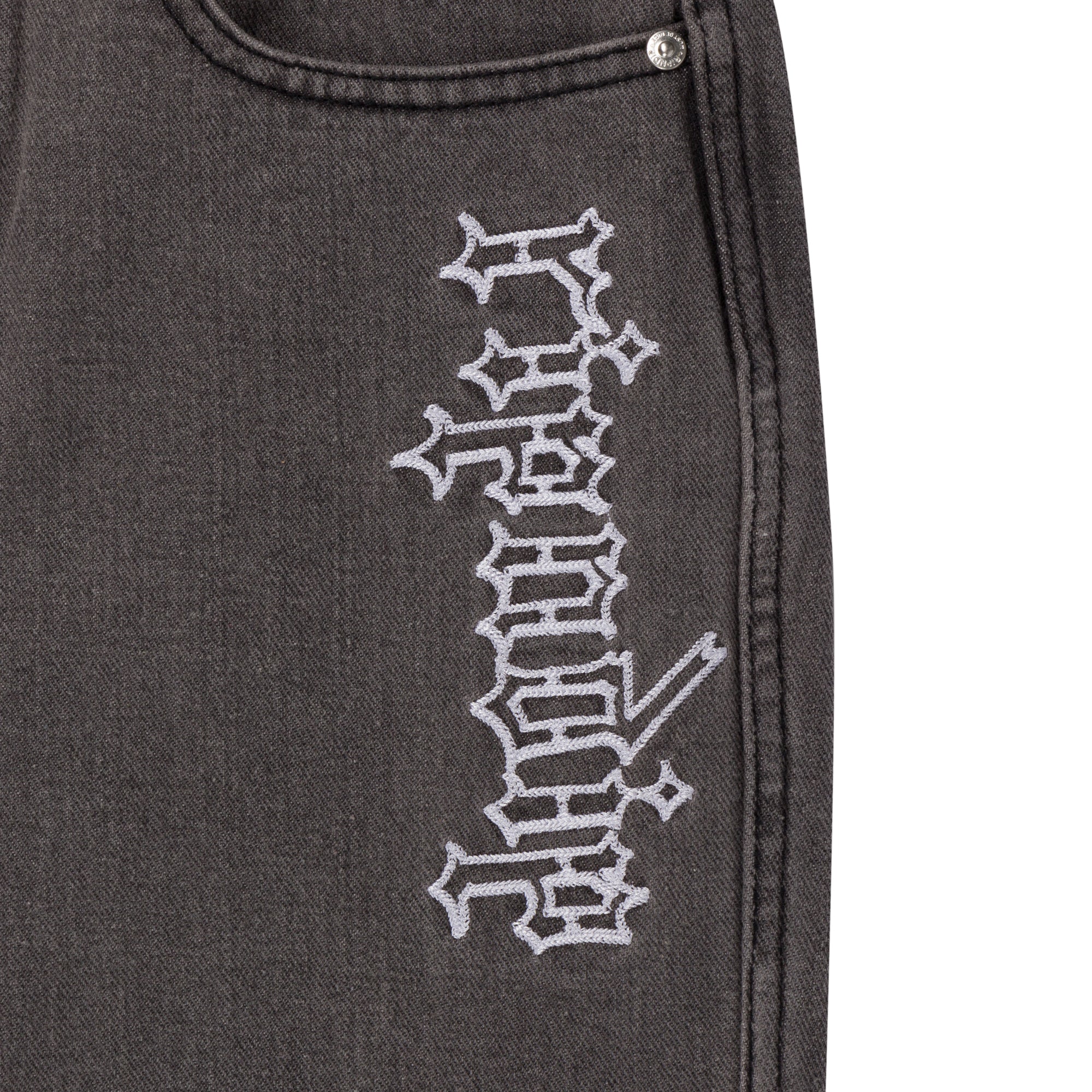  Los Feliz Denim Pants (Charcoal Stone Wash)、mySite、merchandisen