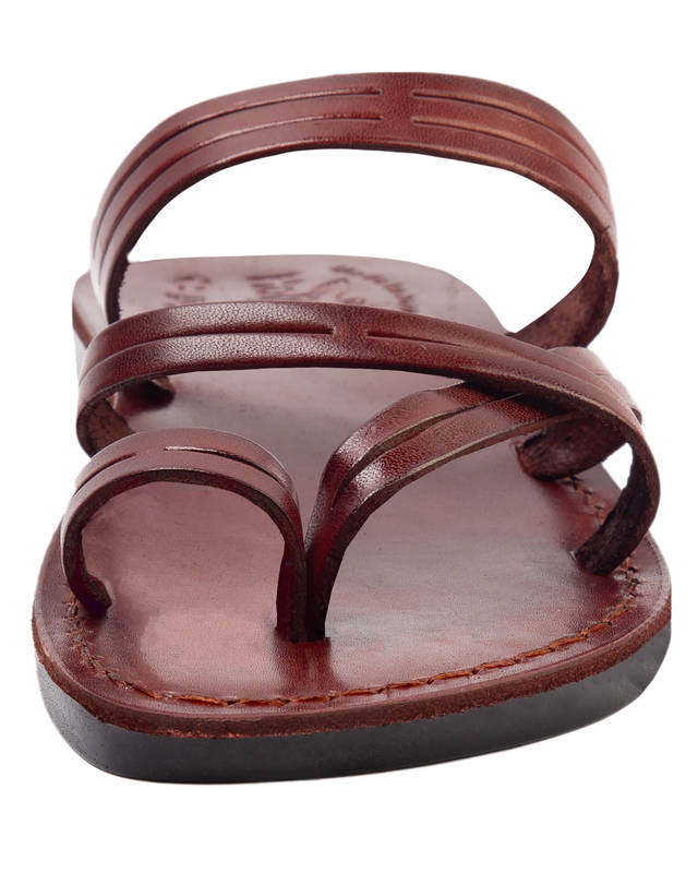  Holy Land Market Men/Women Biblical Jesus Leather Sandals/Slides From Jerusalem (Shepherd's Field)、mySite、elrpsem3k
