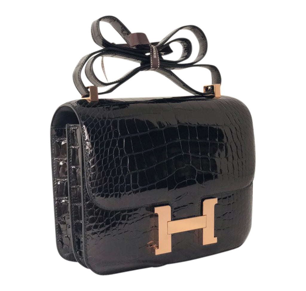 Hermès Constance 24 Alligator Noir Bag、mySite、garminoutage.com
