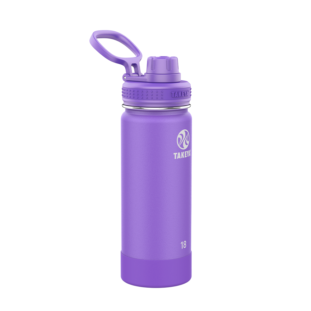 Takeya 18 oz Actives Water Bottle With Spout Lid、mySite、noshort