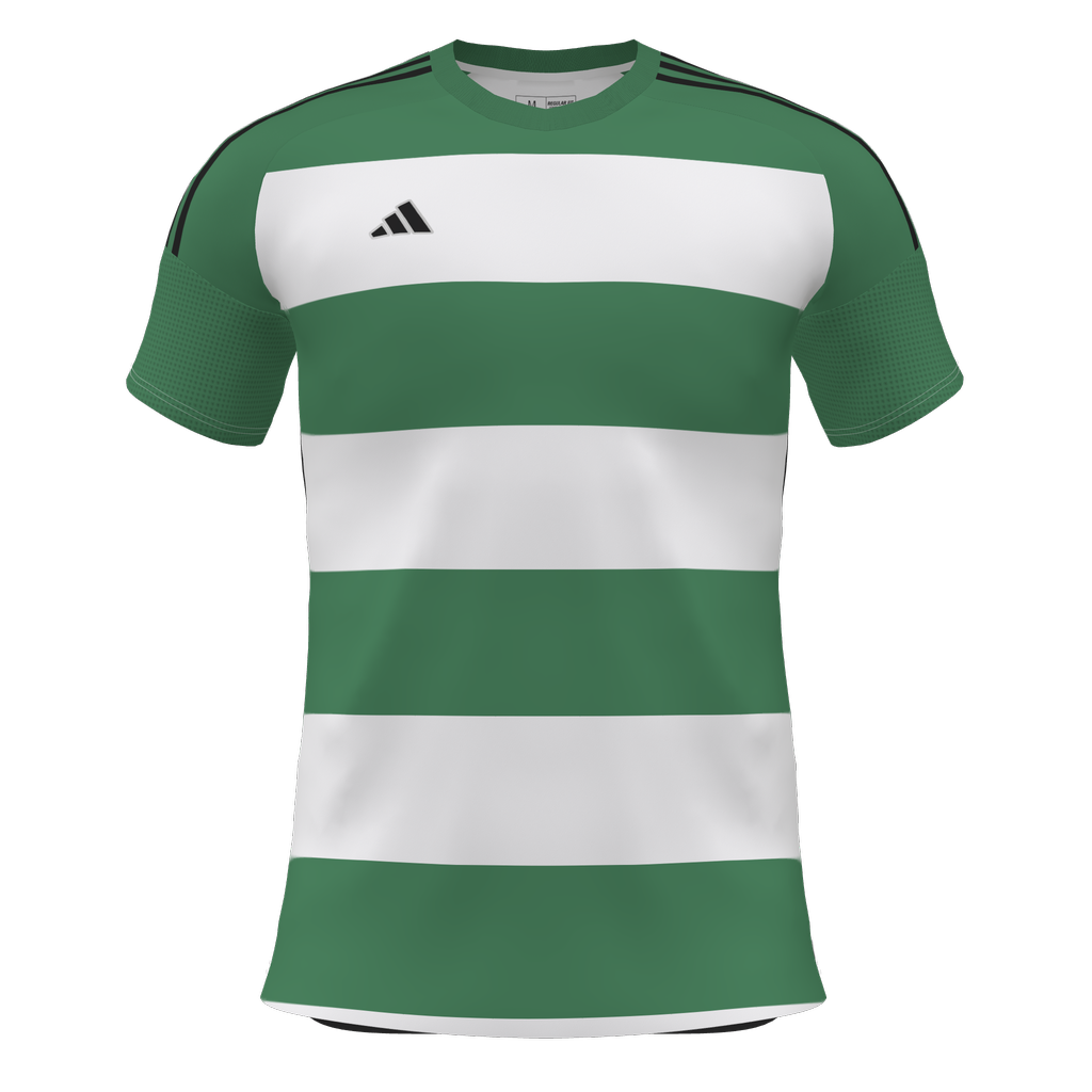 adidas Competition 25 Custom Jersey Dublin United FC - Green/Wht、mySite、noshort