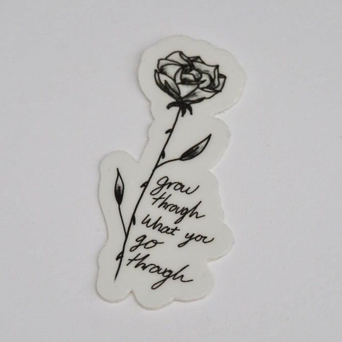  Grow Through What You Go Through Black & White、mySite、elrpsem3k