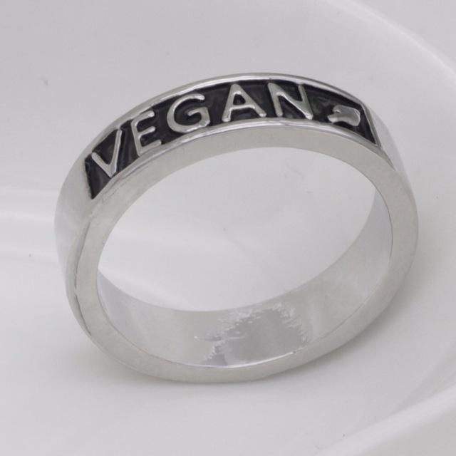 Vegan Stainless Steel Necklace & Ring in Silver, Gold and Rose Gold Tone, Great Gift! Great MESSAGE!、mySite、g9winljtr