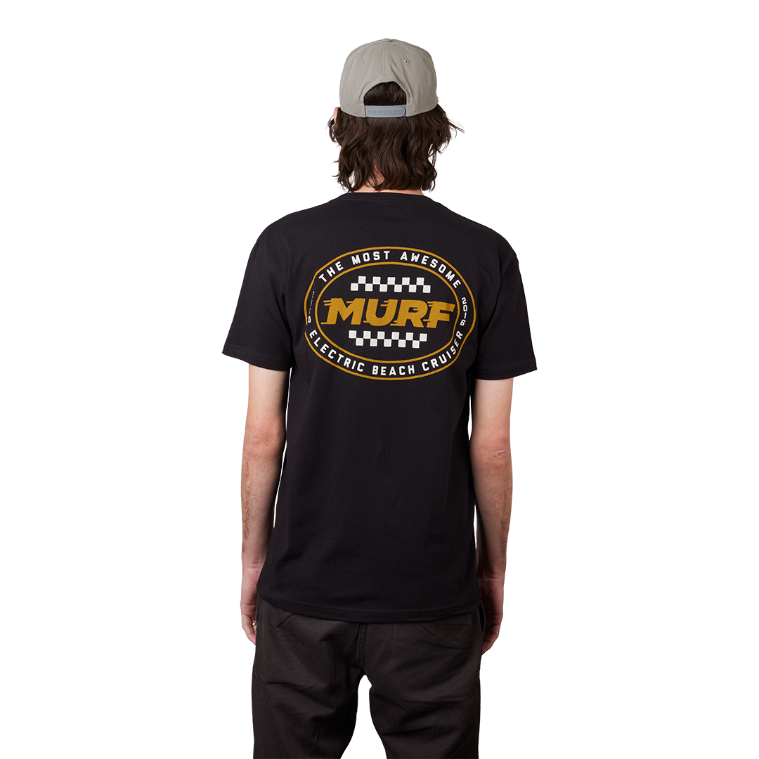 Murf Checkered Stamp Tee、mySite、gigharbornorthrealestate